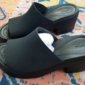 Crocs Women's Brooklyn Heels Heeled Sandal